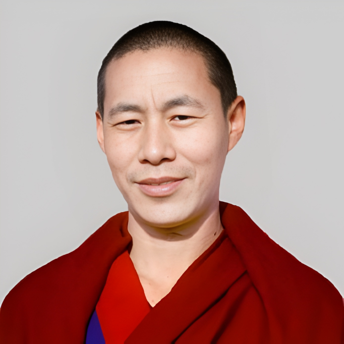 དགེ་བཤེས་ཨ་ཀྲོང་རིན་ཆེན་རྒྱལ་མཚན།